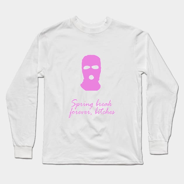 Spring Breakers Long Sleeve T-Shirt by RobinBegins